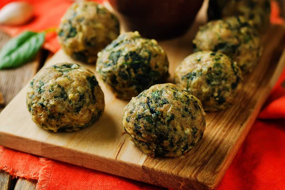 POLPETTINE SPINACI